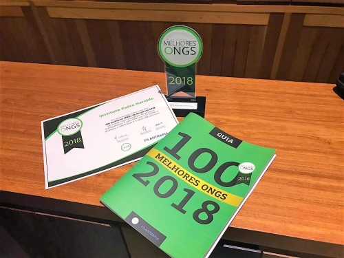 IPH é reconhecido, pelo segundo ano consecutivo, como uma das 100 Melhores Ongs do Brasil