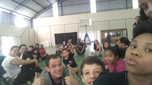 AprenderMais Sede realiza atividade de integração com atendidos e familiares