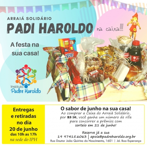 ARRAIÁ DO PADRE HAROLDO NA CAIXA!!!